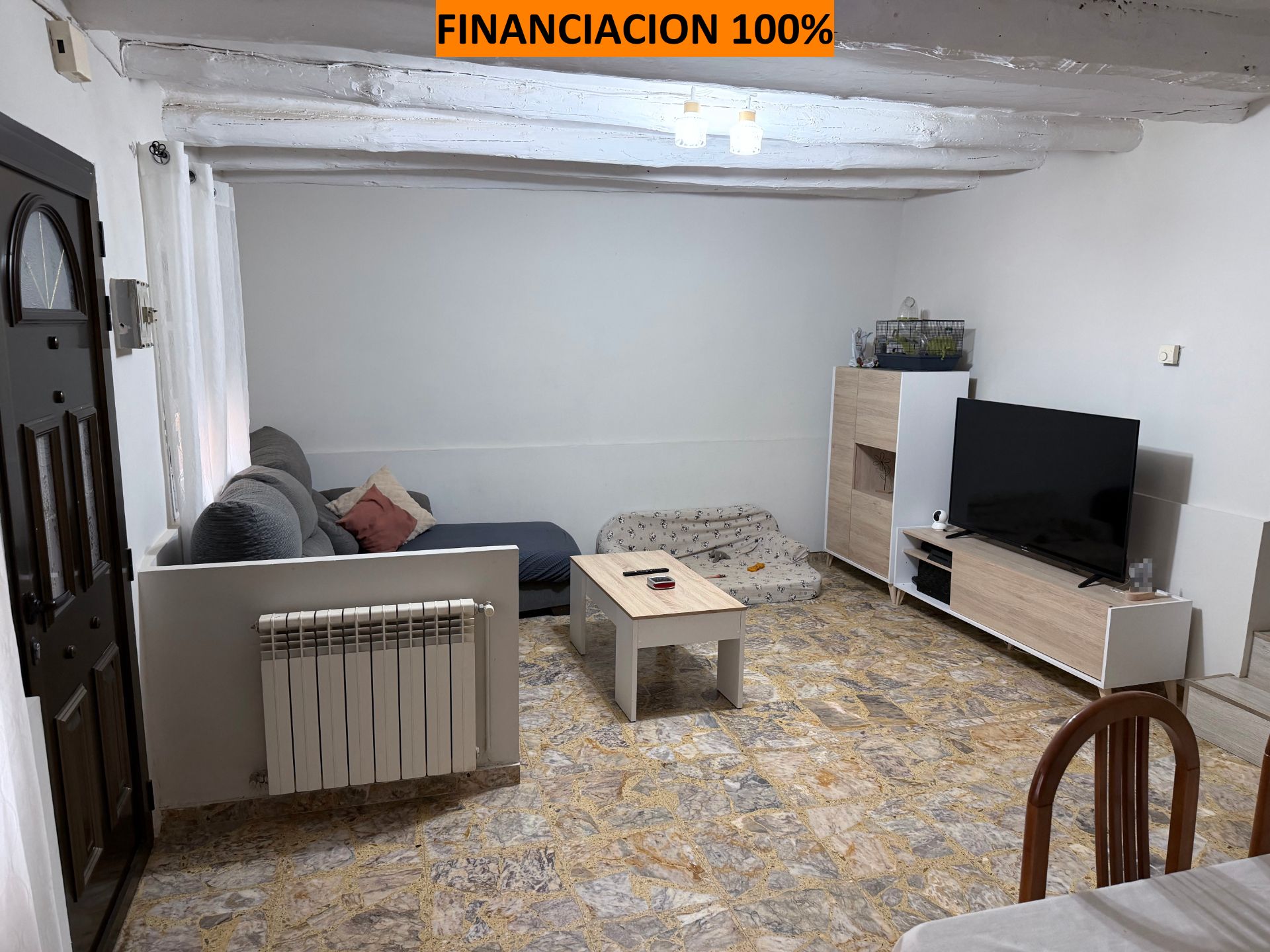 Living room of House or chalet for sale in Calatorao  with Heating, Private garden and Terrace
