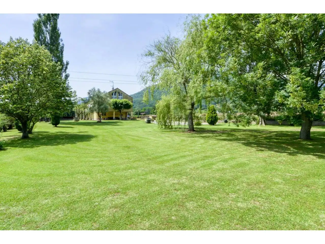 Jardín de Casa o chalet en venta en La Vall d'en Bas con Calefacción, Jardín privado y Parquet