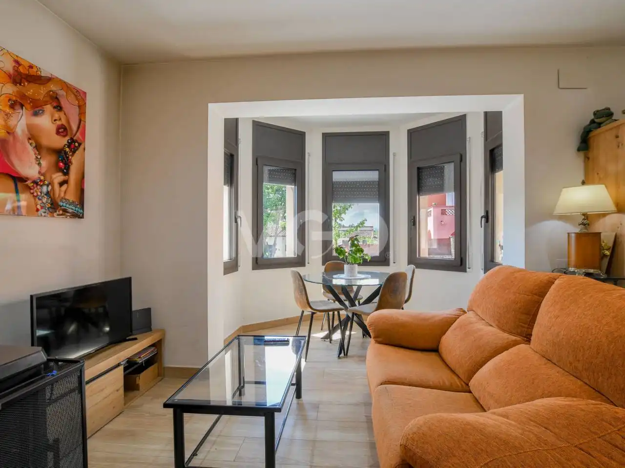 Sala de estar de Casa o chalet en venta en Les Masies de Voltregà con Parquet y Terraza