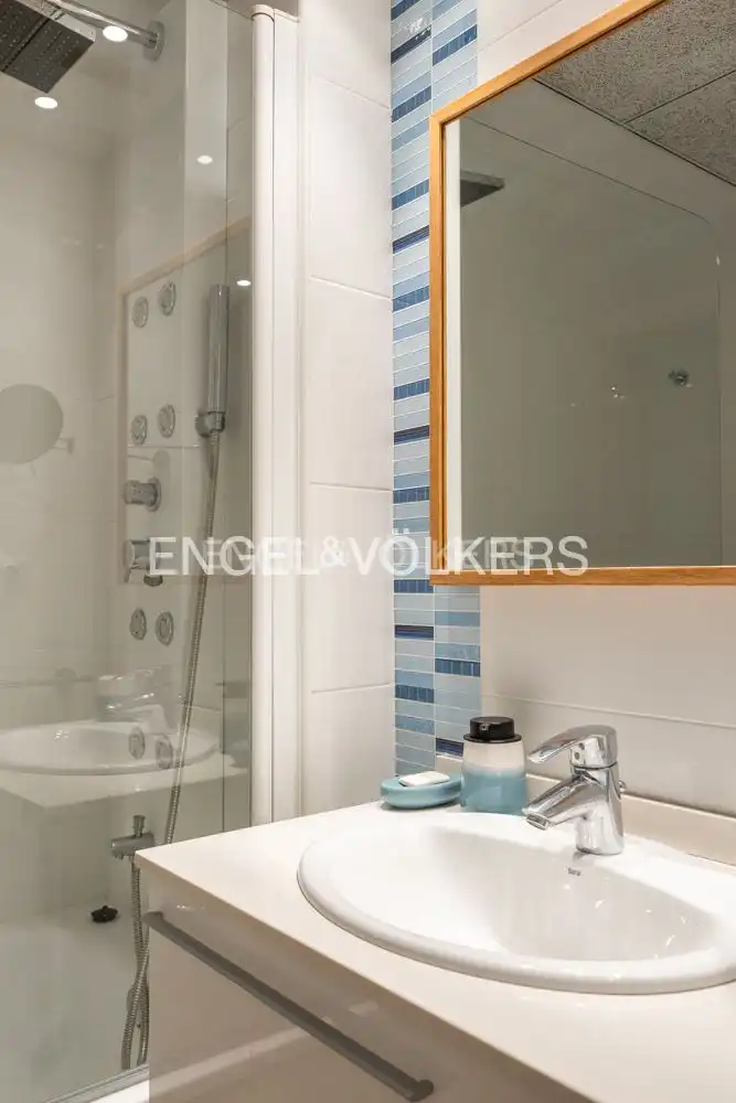 Bathroom of Flat for rent in Alboraya  with Air Conditioner, Heating and Private garden