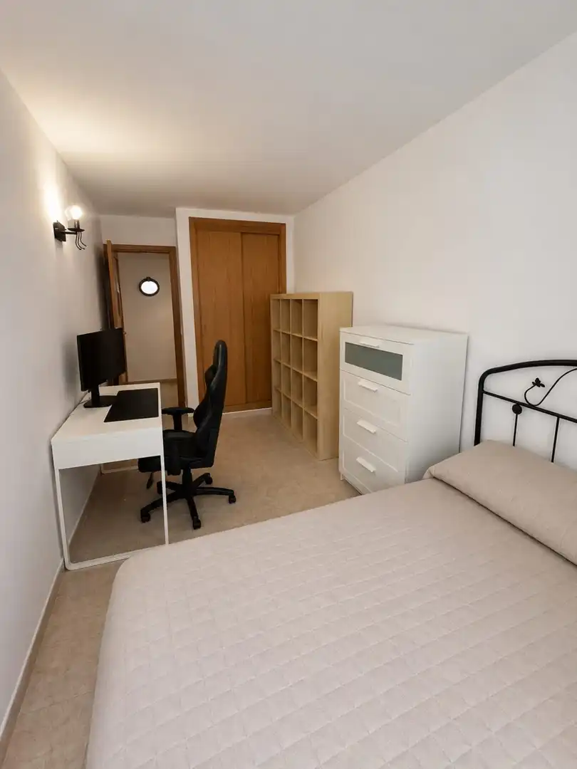 Schlafzimmer von Wohnung zum Verkauf in  Palma de Mallorca mit Klimaanlage, Heizung und Terrasse