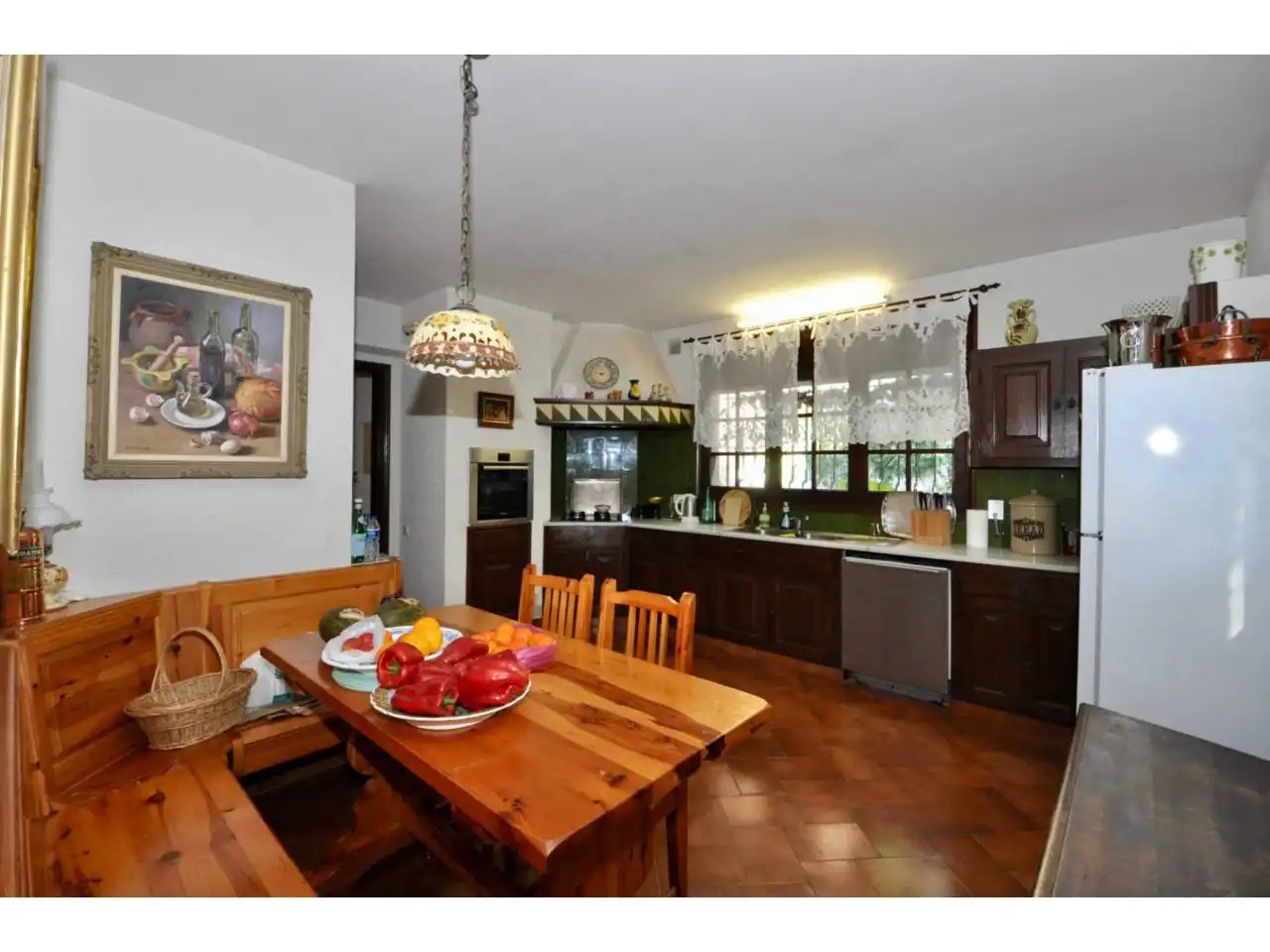 Cocina de Casa o chalet en venta en Lloret de Mar con Calefacción, Jardín privado y Terraza