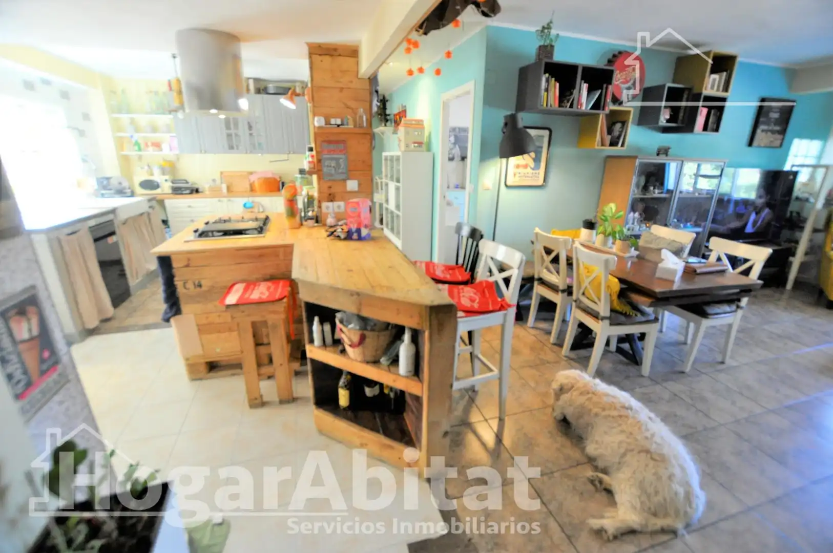 Cocina de Piso en venta en Valencia con Terraza