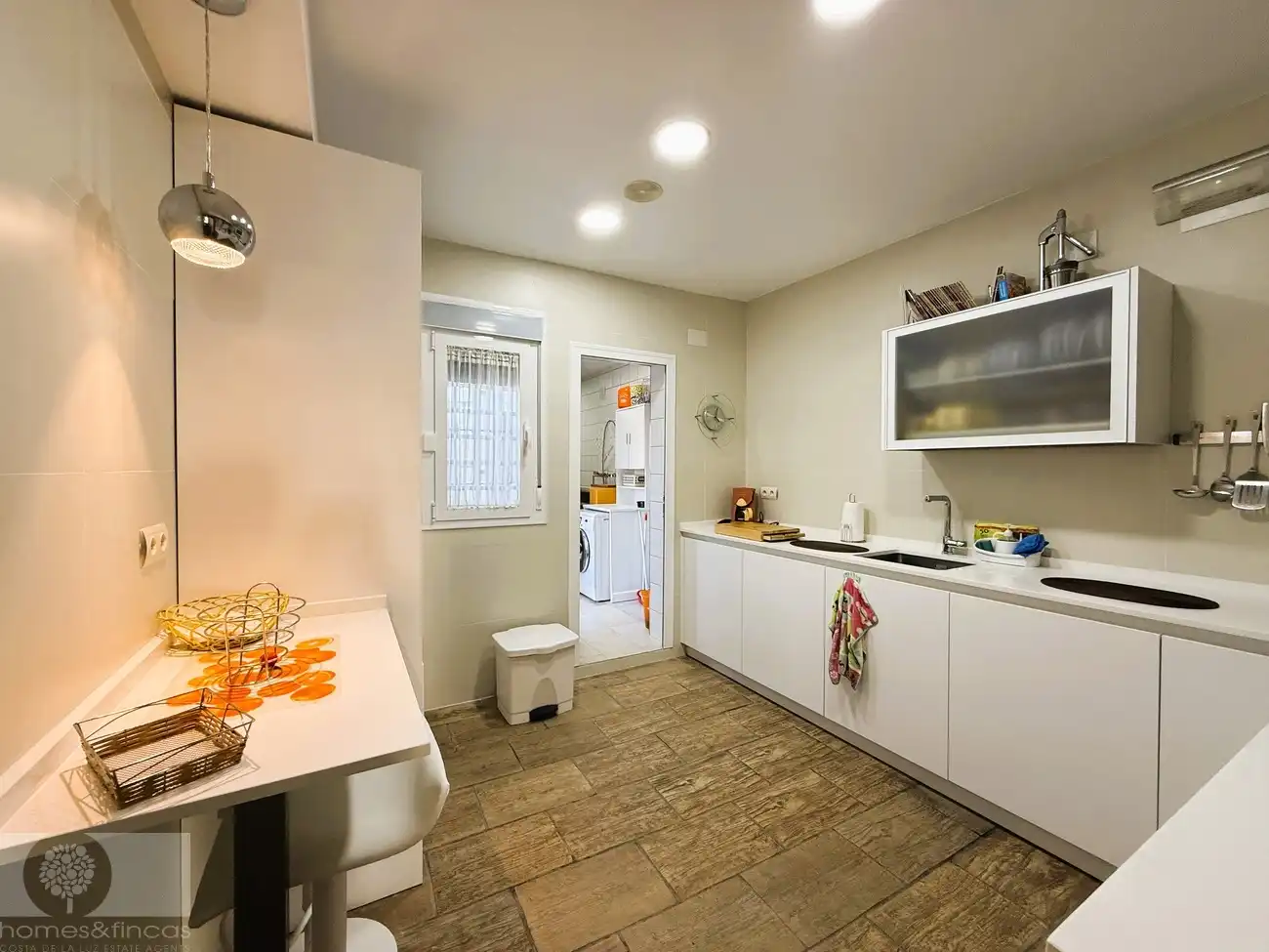 Cocina de Dúplex en venta en Lepe con Amueblado