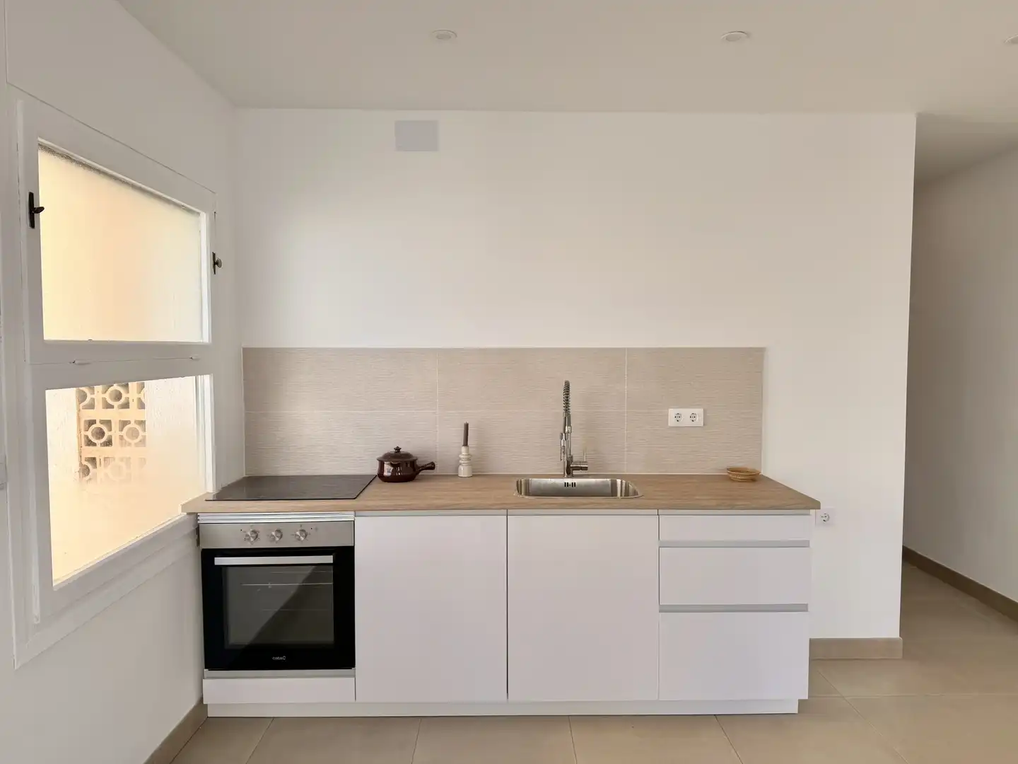 Cocina de Piso en venta en Roses con Calefacción, Jardín privado y Balcón
