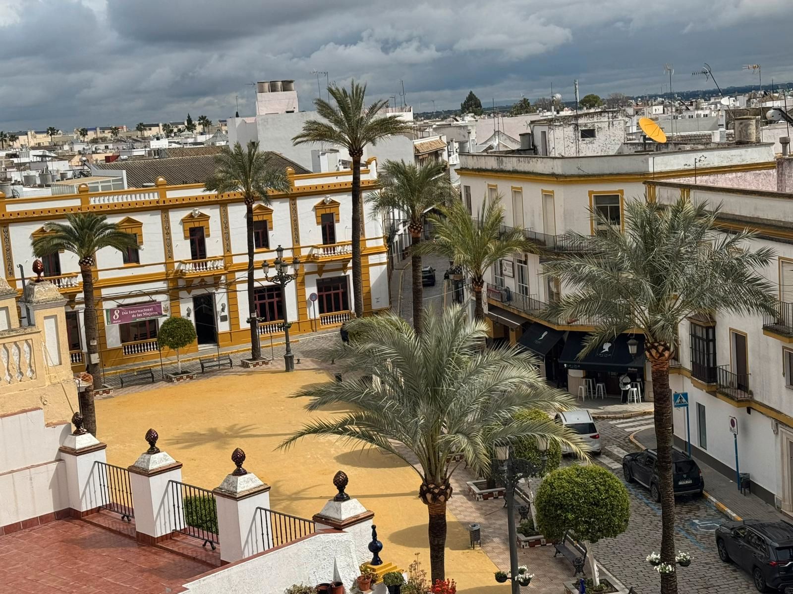 Vista exterior de Piso en venta en Arahal con Aire acondicionado y Amueblado