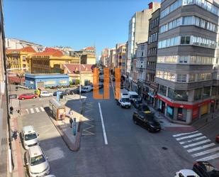 Exterior view of Flat to rent in A Coruña Capital   with Heating, Parquet flooring and Oven