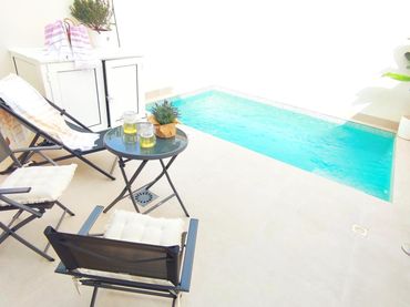 Maison jumelée avec piscine à vendre à San Javier ciudad