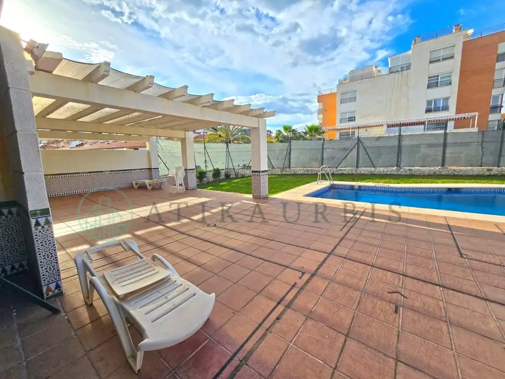 Terrace of Duplexes for sale in Málaga  with Air Conditioner, Private garden and Terrace