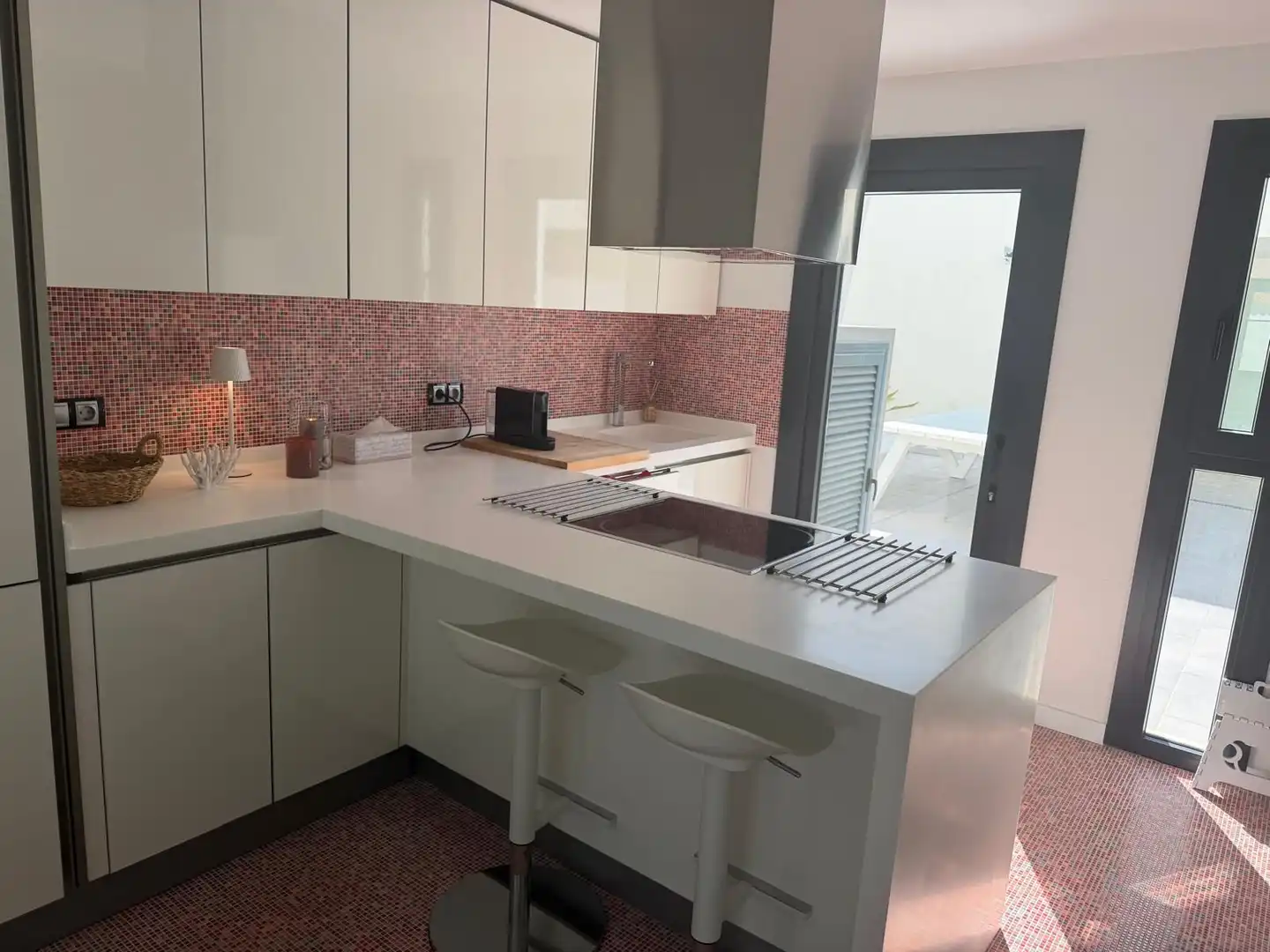 Kitchen of Houses for sale in L'Alfàs del Pi  with Air Conditioner, Heating and Private garden