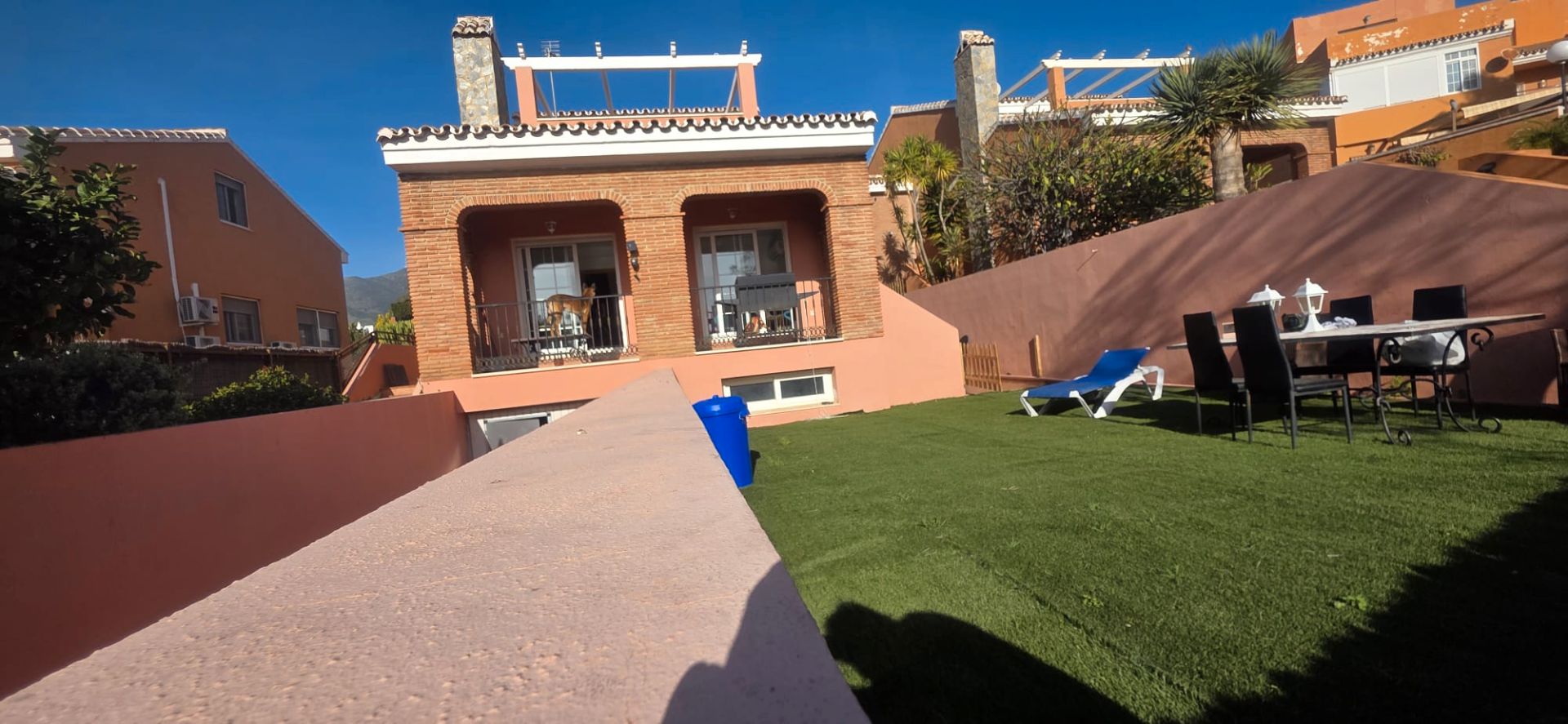 Jardín de Casa o chalet en venta en Benalmádena con Aire acondicionado, Jardín privado y Terraza