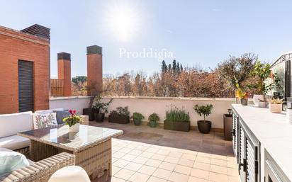 Terrasse von Dachboden zum verkauf in Sant Cugat del Vallès mit Klimaanlage, Terrasse und Abstellraum