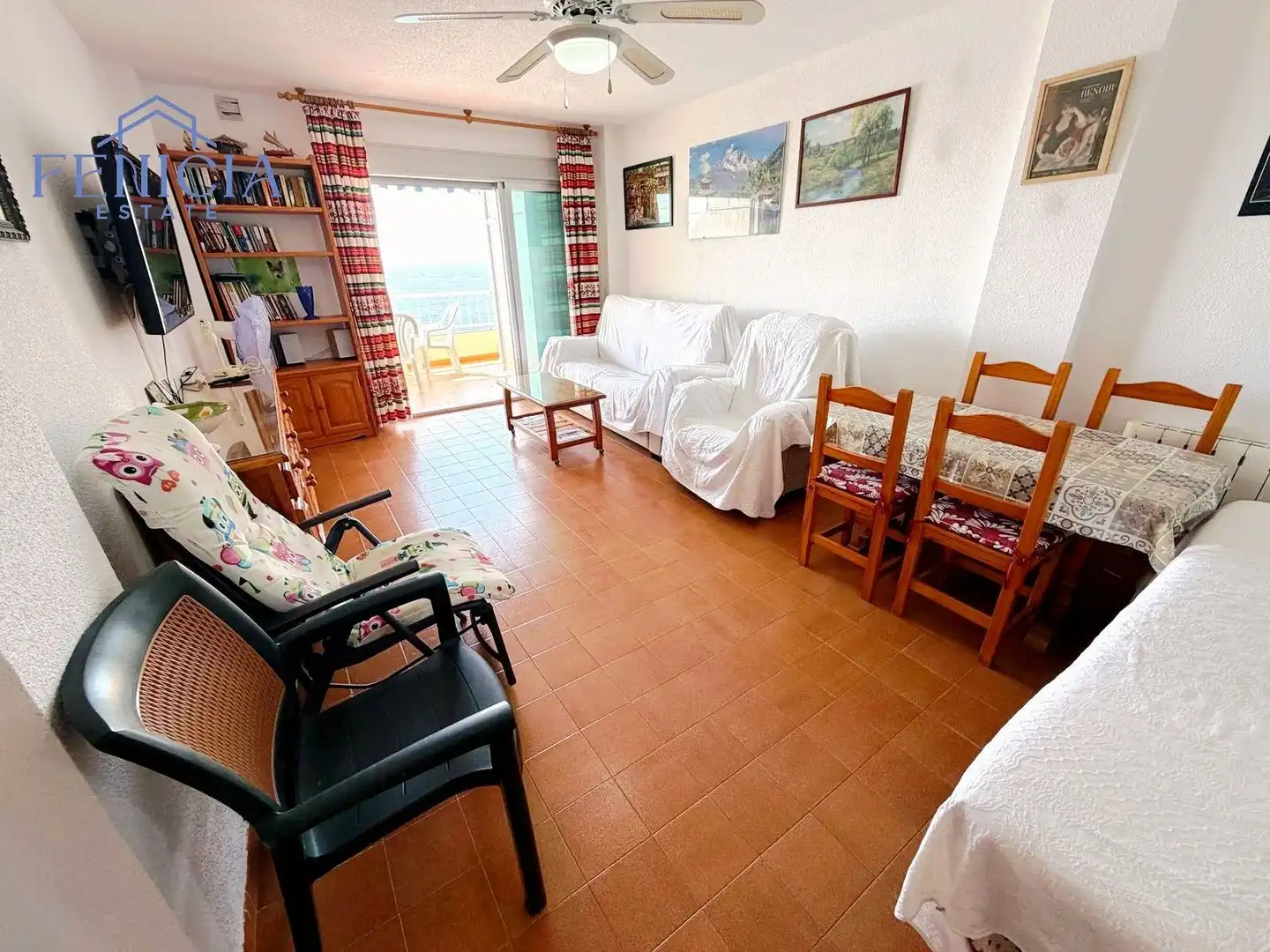 Wohnzimmer von Wohnung zum Verkauf in Almuñécar mit Terrasse und Gemeinschaftspool