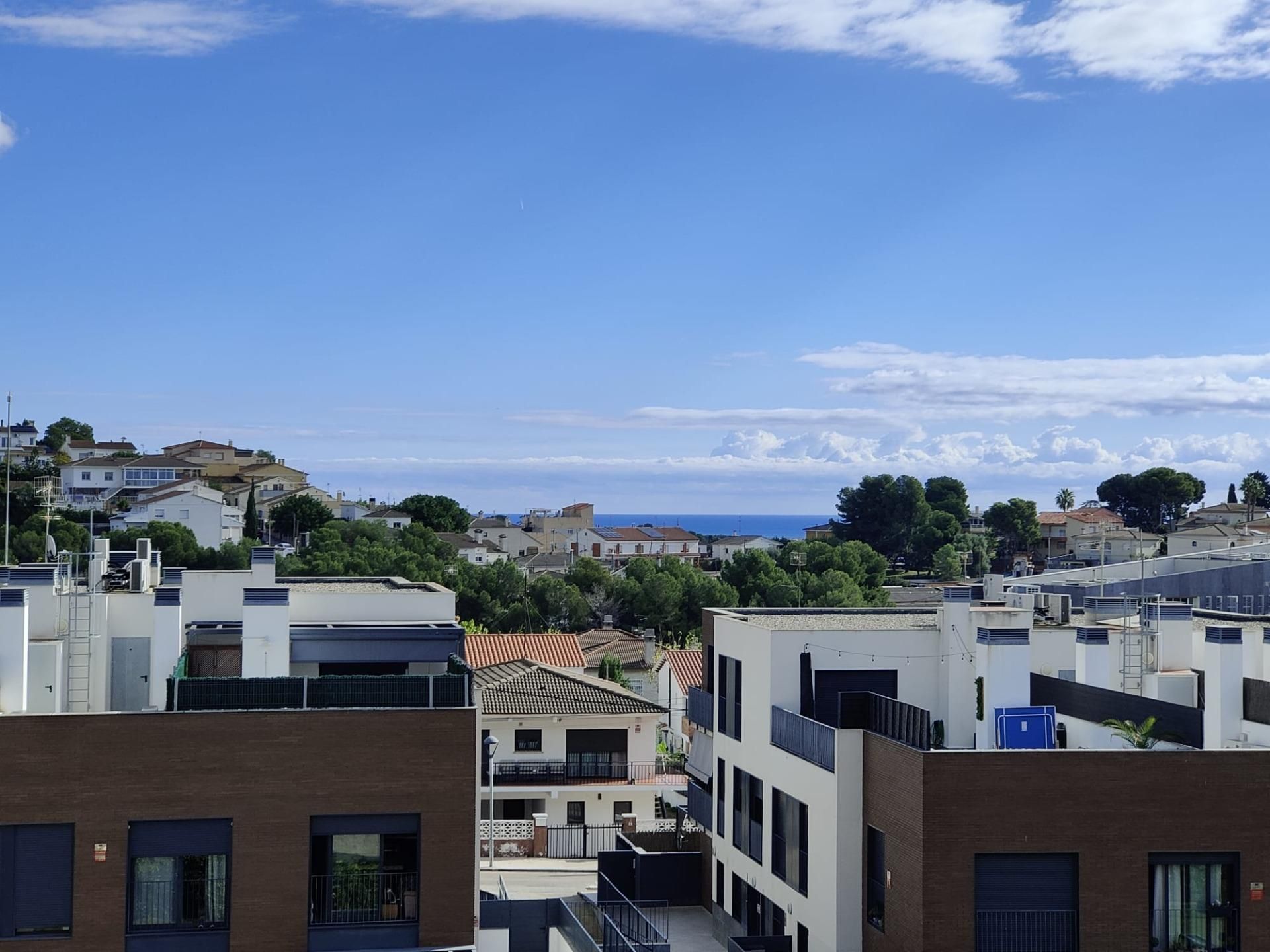 Exterior view of Flat for sale in Calafell  with Air Conditioner, Terrace and Storage room