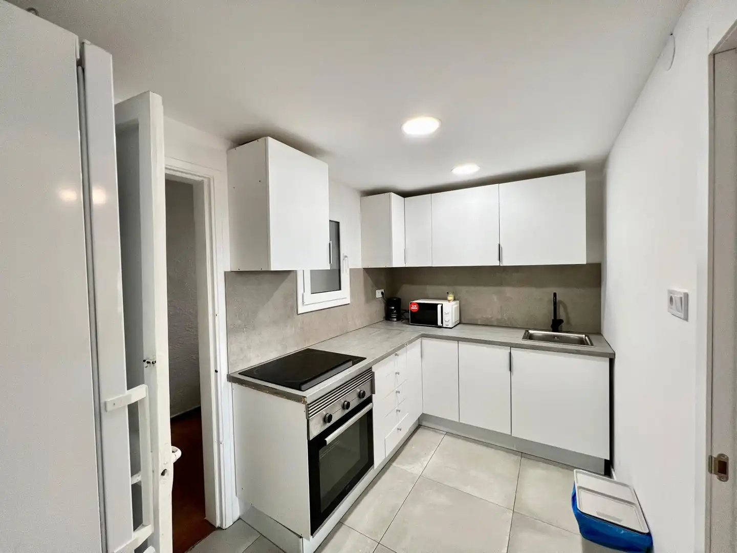 Kitchen of Flat for sale in Terrassa  with Balcony and Alarm
