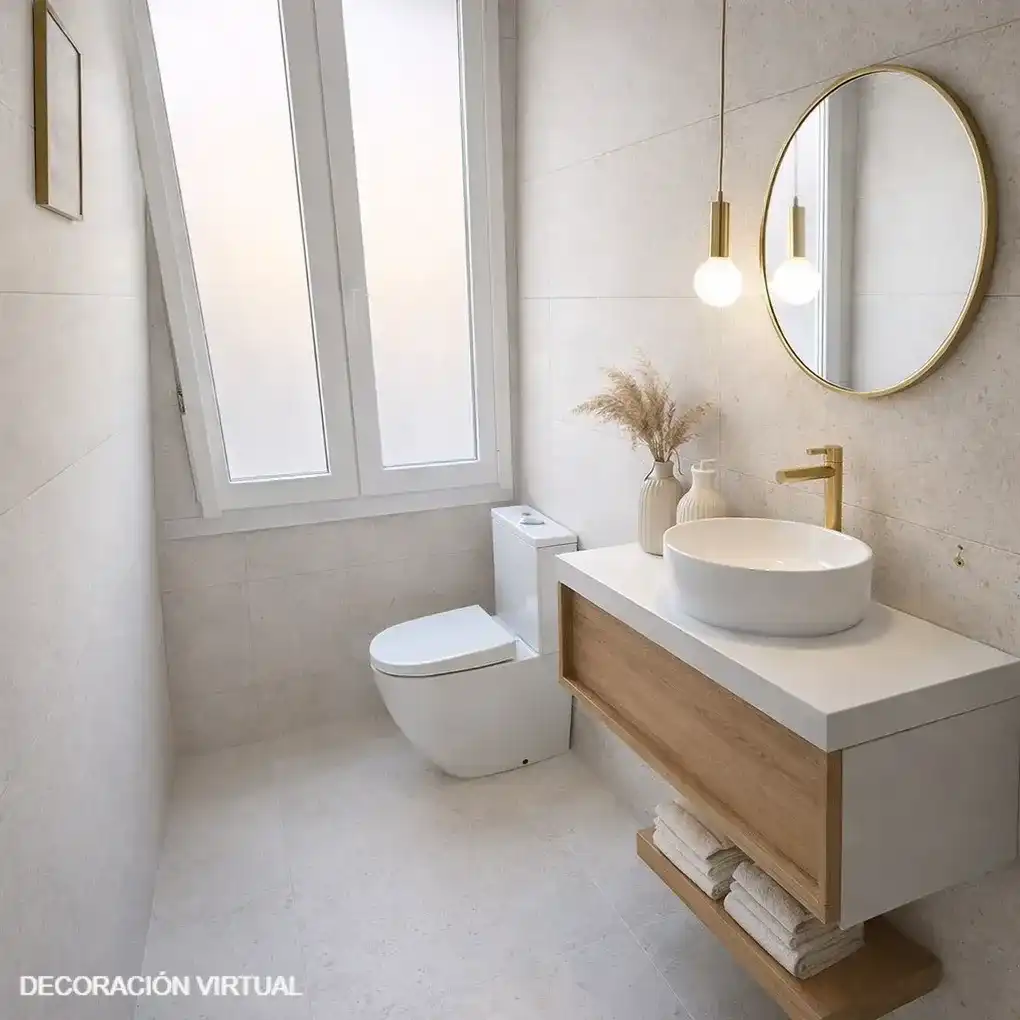 Baño de Piso en venta en Vitoria - Gasteiz con Calefacción, Parquet y Terraza