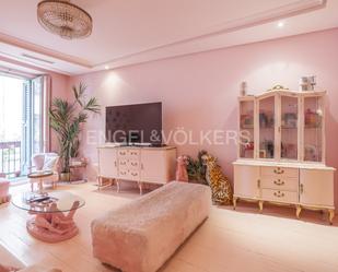 Living room of Duplex for sale in  Madrid Capital  with Air Conditioner and Balcony