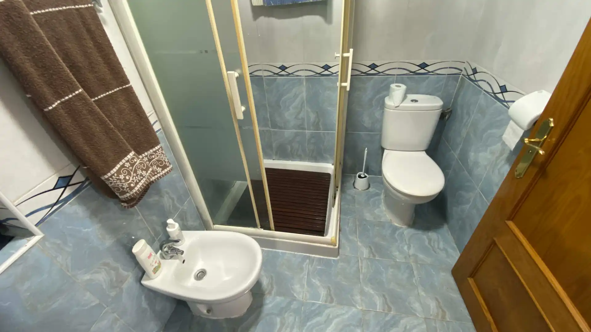 Baño de Casa o chalet en venta en San Martín del Rey Aurelio con Jardín privado, Trastero y Amueblado