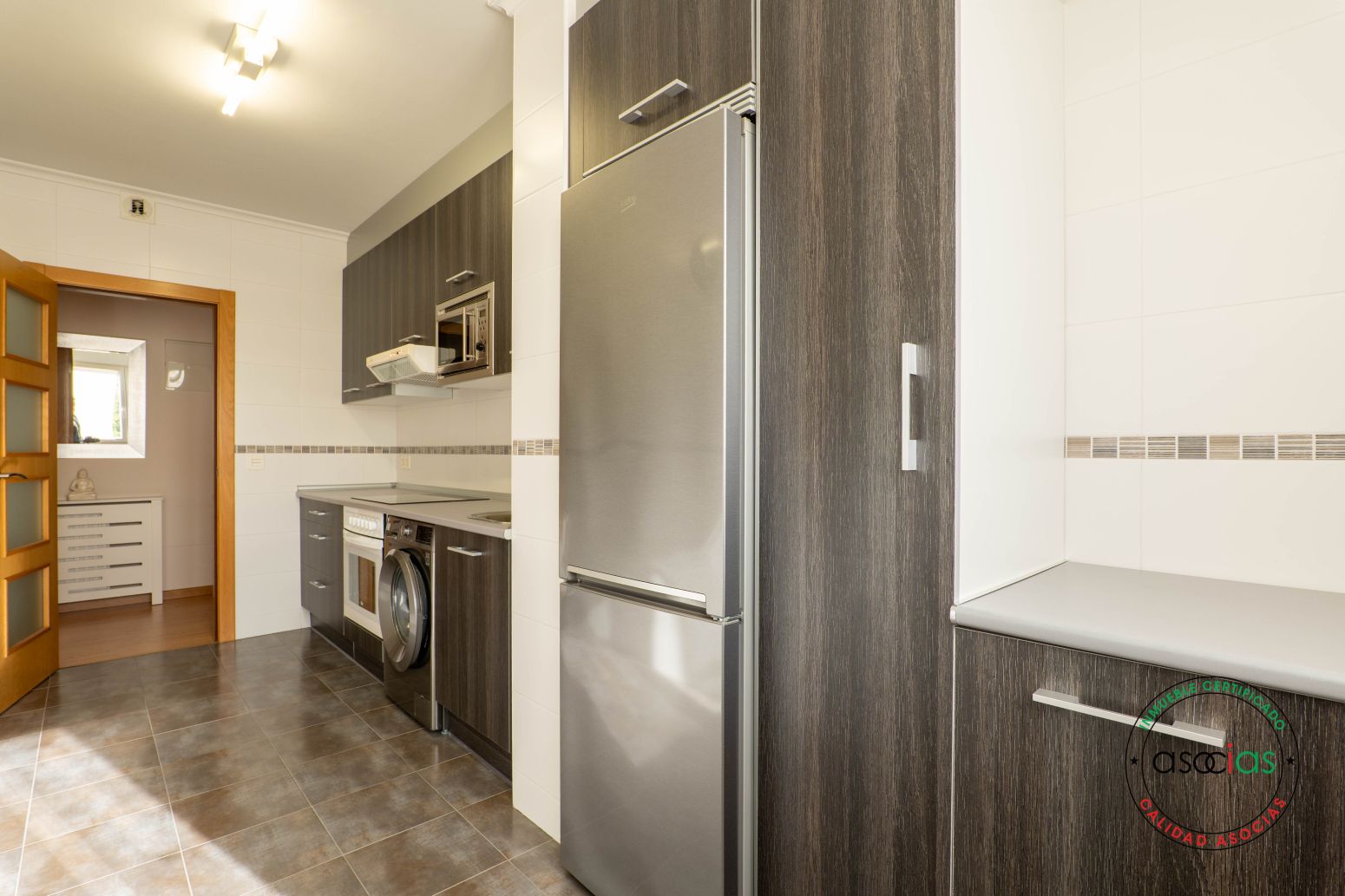 Cocina de Piso en venta en Gijón  con Calefacción, Parquet y Trastero