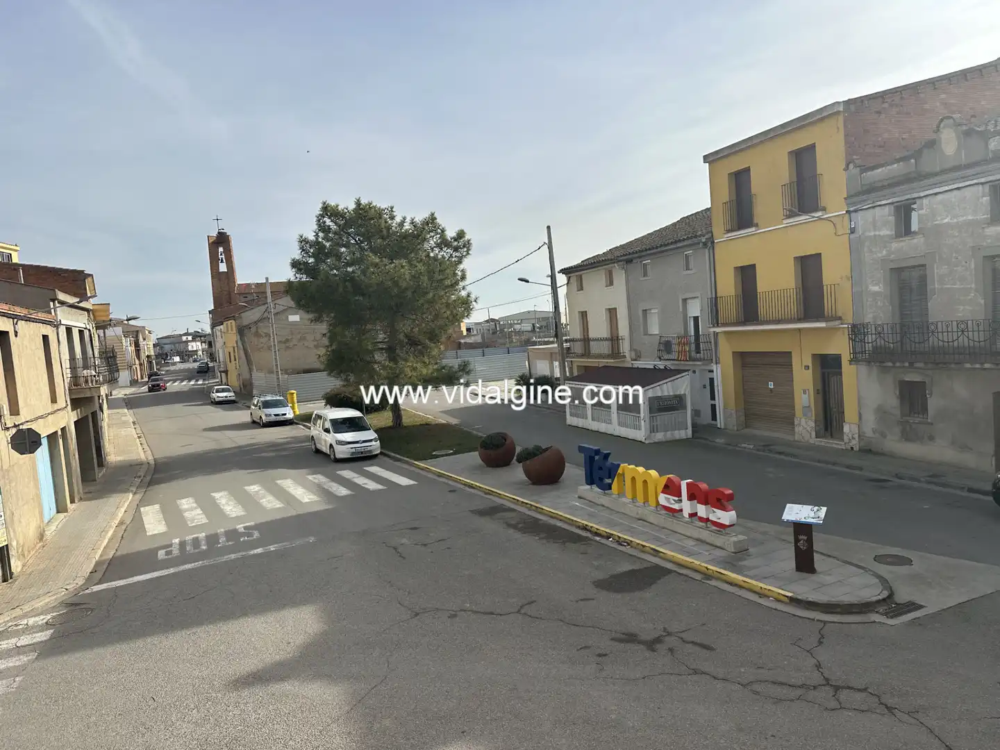 Vista exterior de Casa o xalet en venda en Térmens amb Moblat