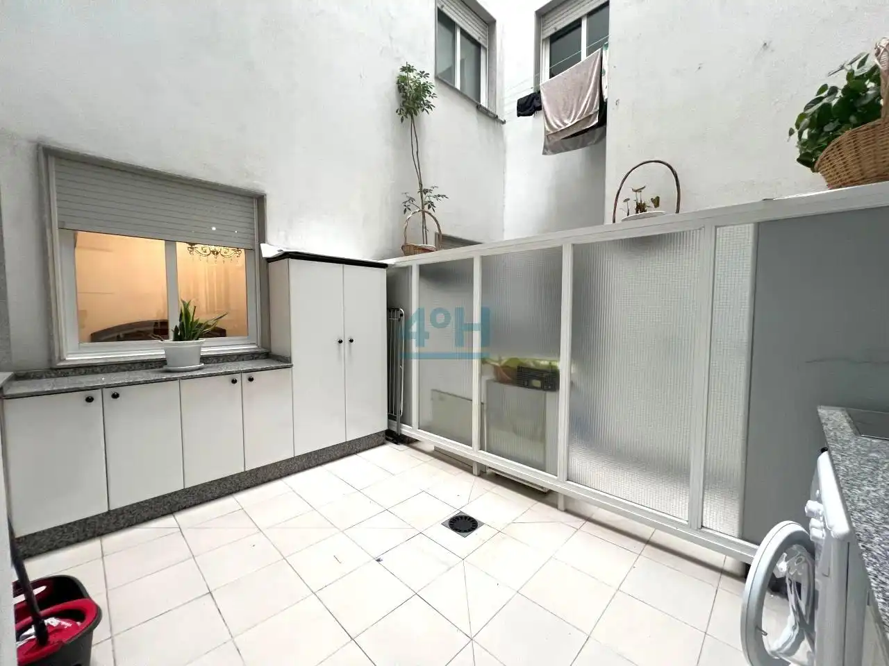 Balcony of Flat for sale in Ourense Capital   with Heating, Parquet flooring and Storage room