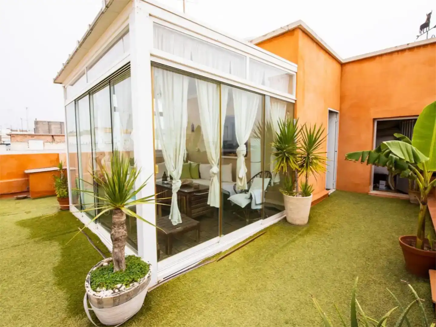 Terraza de Casa o chalet en venta en Jerez de la Frontera con Aire acondicionado, Piscina y Balcón