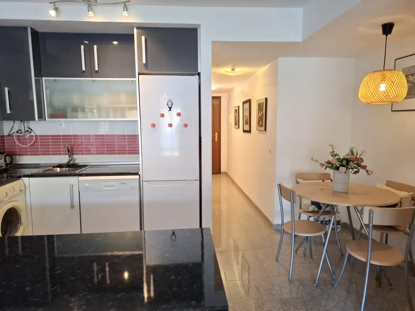 Kitchen of Flat for sale in Lújar  with Terrace and Furnished