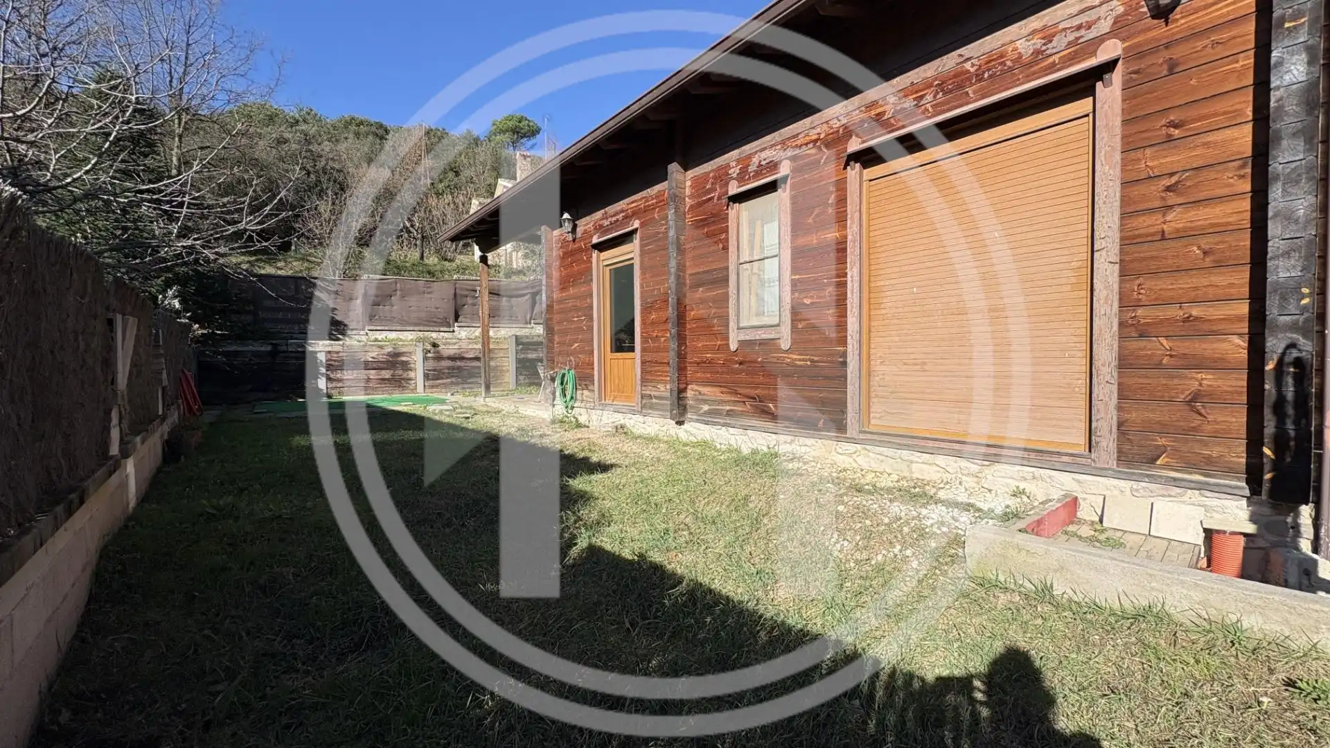 Vista exterior de Casa o xalet en venda en Gualba amb Terrassa