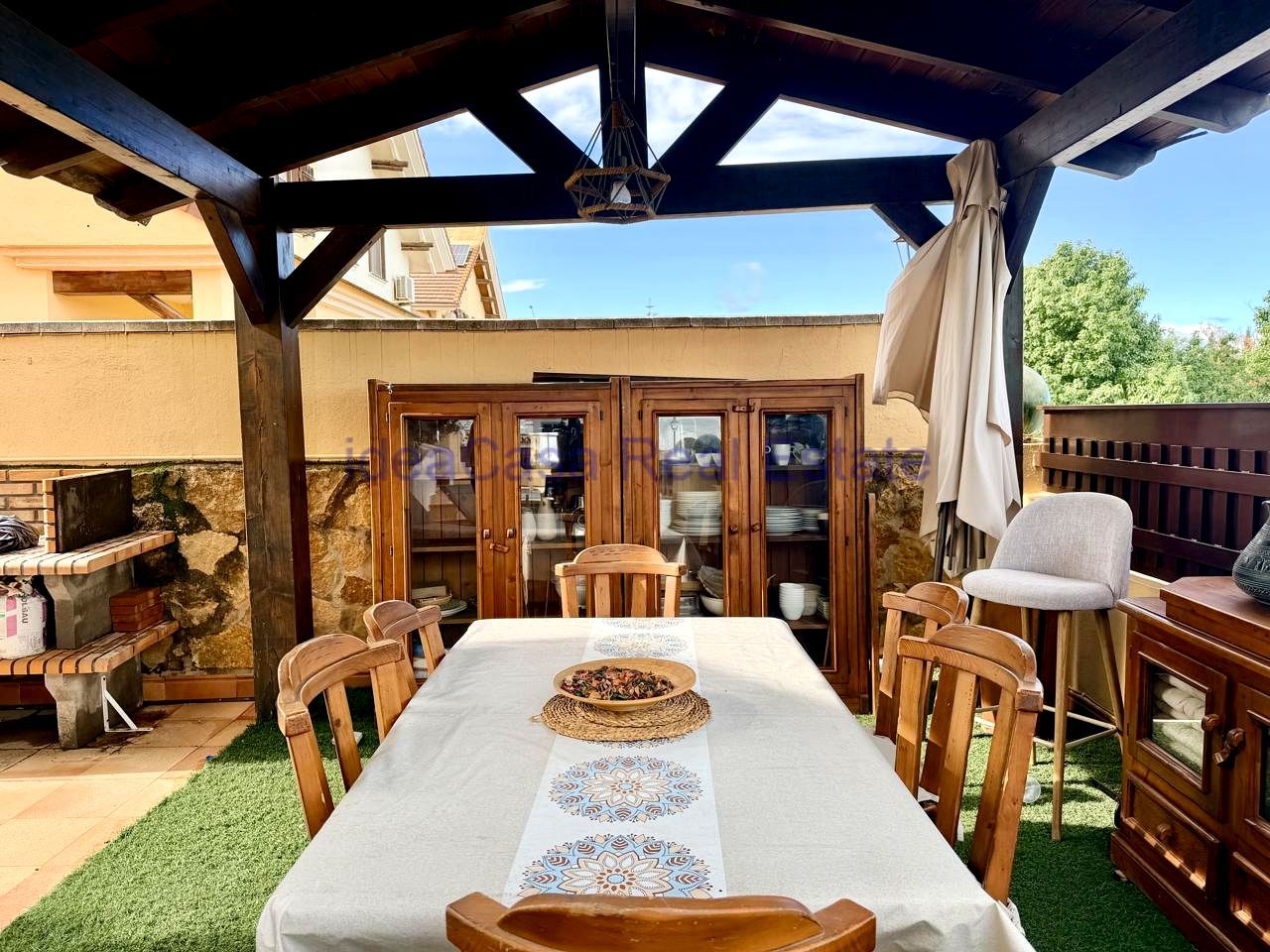 Terrassa de Casa adosada en venda en Alhaurín de la Torre amb Aire condicionat, Jardí privat i Terrassa