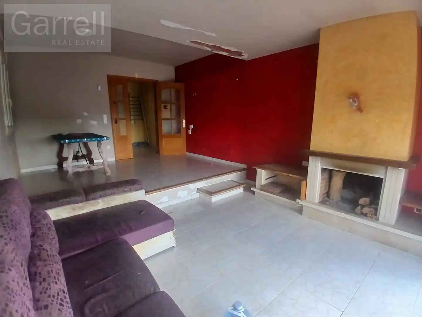 Sala de estar de Casa adosada en venta en Sant Pere de Vilamajor con Terraza y Piscina