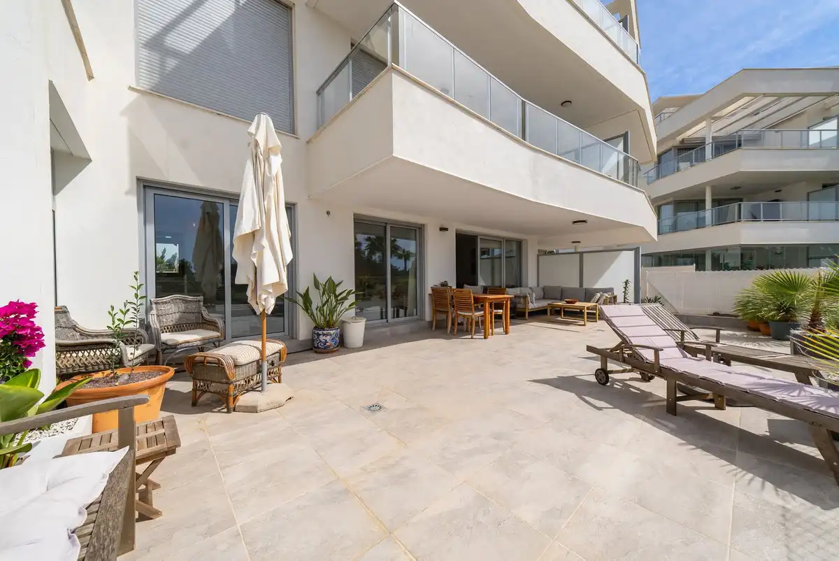 Terraza de Planta baja en venta en Mijas con Aire acondicionado, Calefacción y Terraza