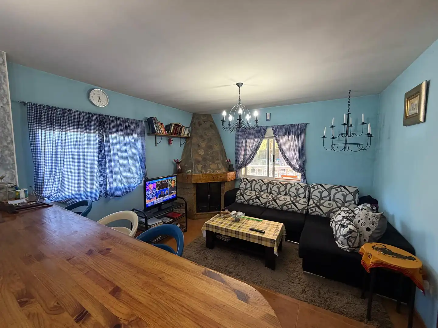 Sala de estar de Finca rústica en venta en Traspinedo con Calefacción, Jardín privado y Terraza