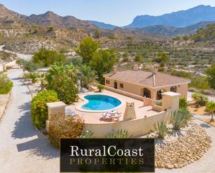 Exterior view of House or chalet for sale in Jijona / Xixona  with Heating, Storage room and Swimming Pool