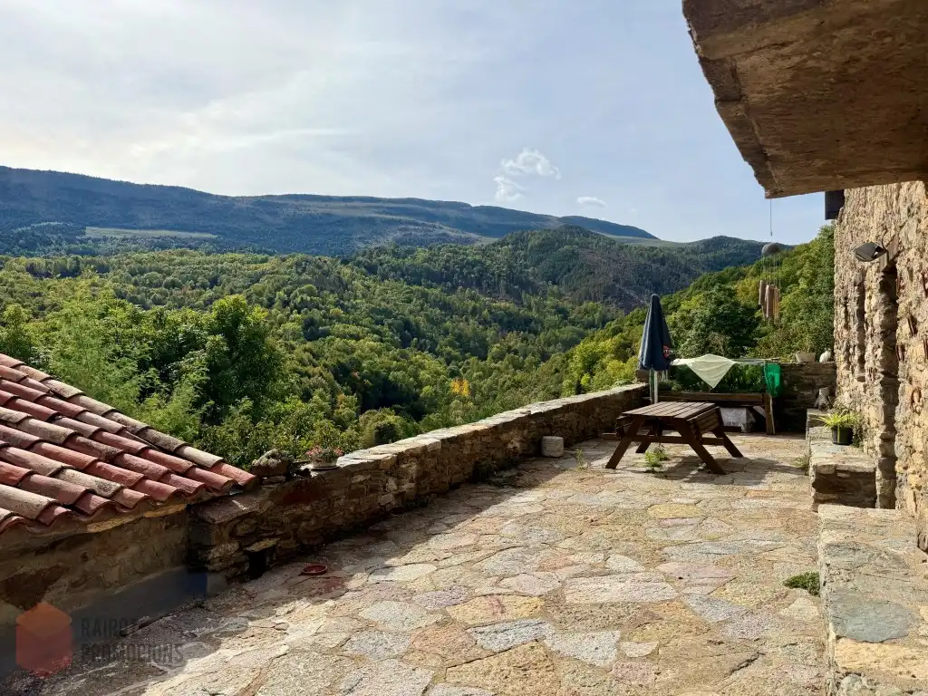 Terrasse von Country house zur Miete in Vilallonga de Ter, Girona