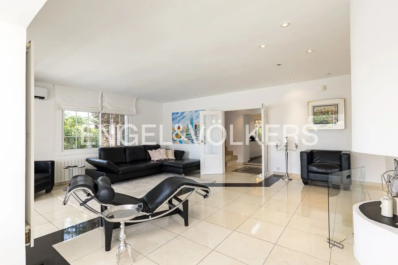Sala de estar de Casa o chalet en venta en Sant Pere de Ribes con Aire acondicionado, Calefacción y Jardín privado