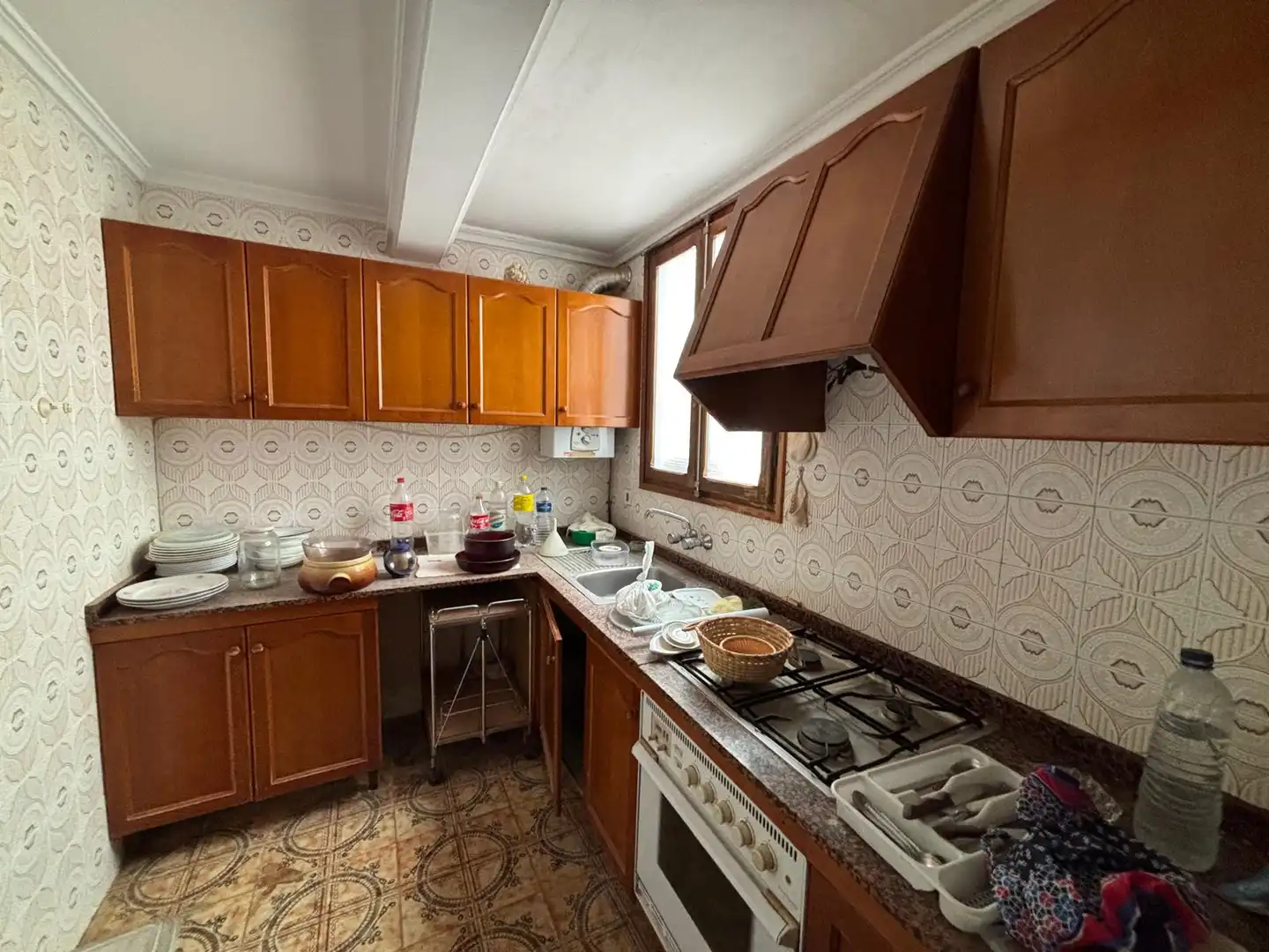 Kitchen of Flat for sale in Onil, Alicante