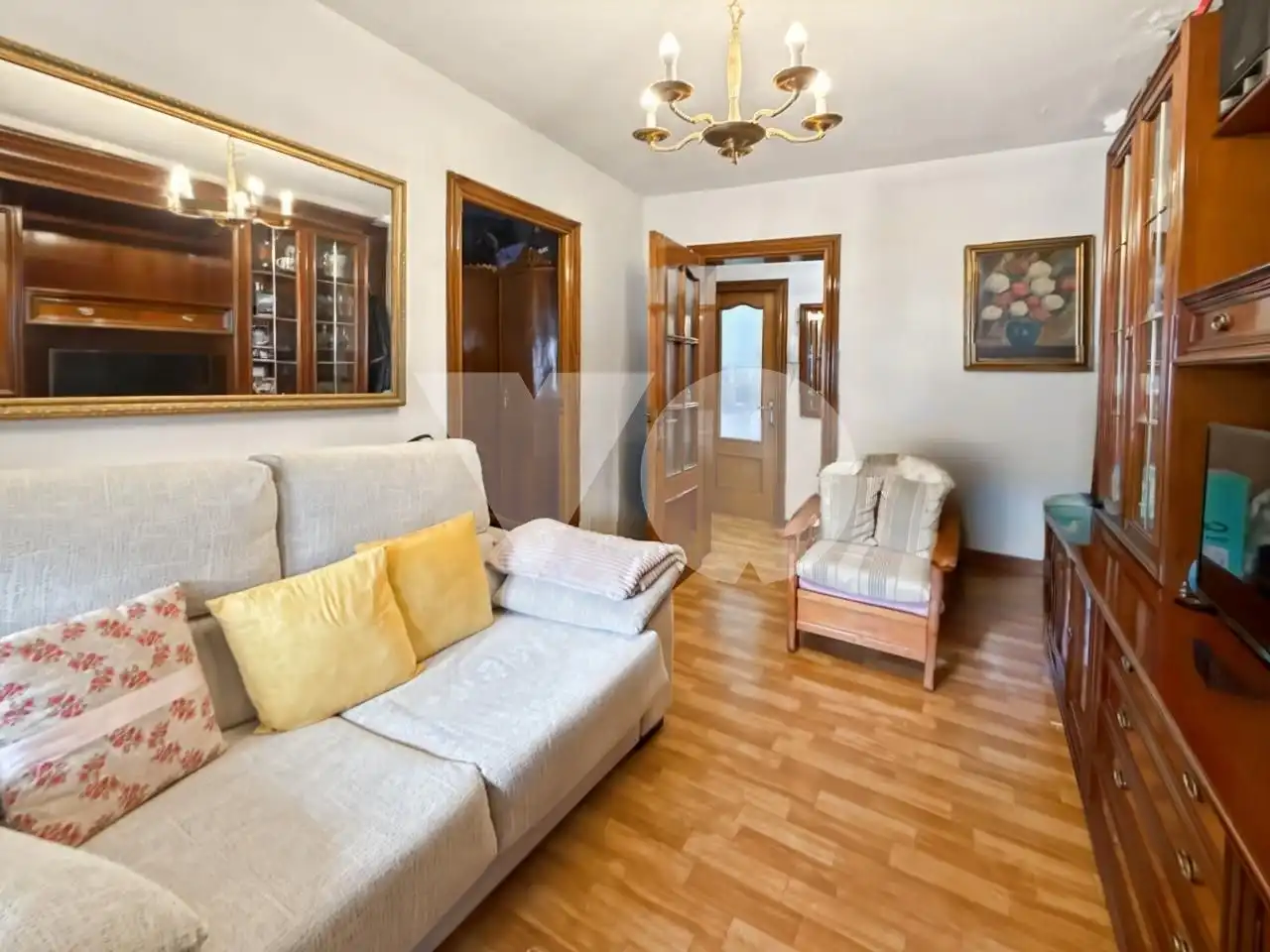 Sala d'estar de Pis en venda en Madrid amb Aire condicionat, Calefacció i Terrassa