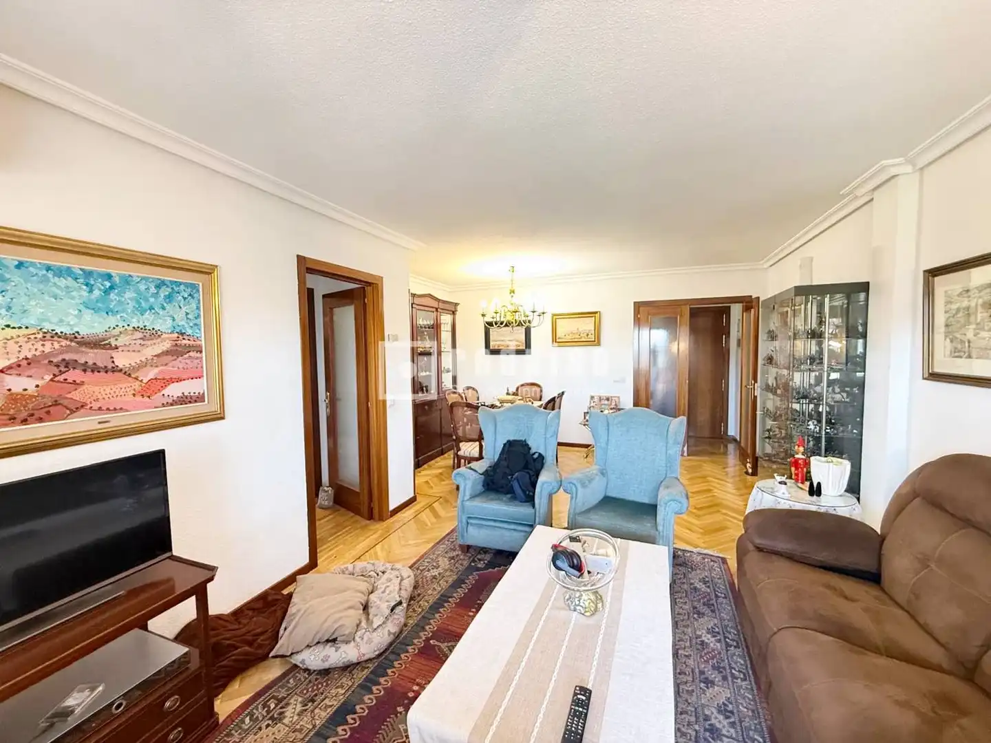 Sala de estar de Piso en venta en Fuenlabrada con Aire acondicionado, Calefacción y Jardín privado