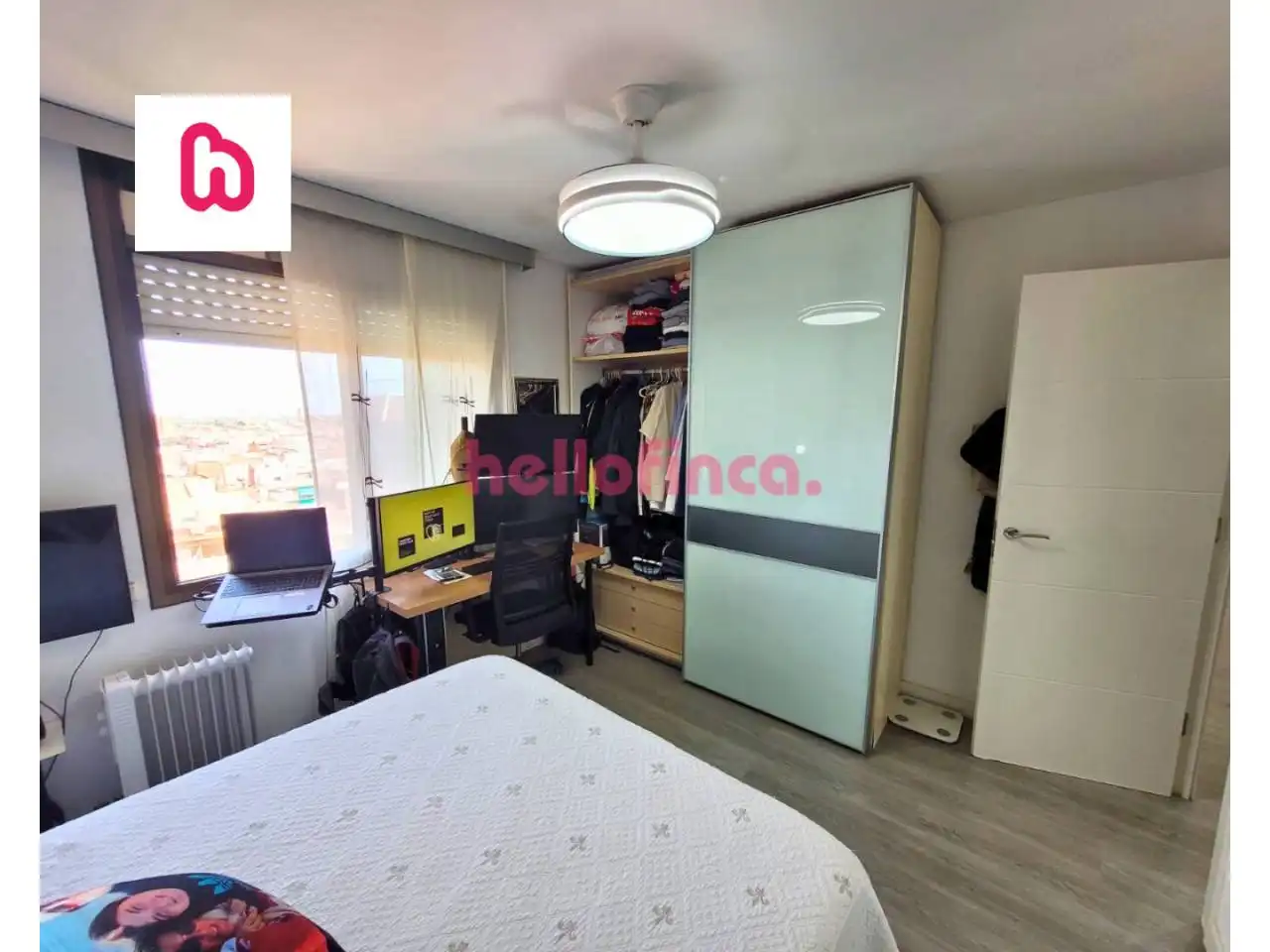Bedroom of Flat for sale in Sant Boi de Llobregat  with Air Conditioner, Heating and Parquet flooring
