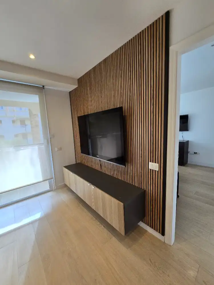Sala de estar de Piso de alquiler en Puerto de la Cruz con Aire acondicionado, Amueblado y Horno