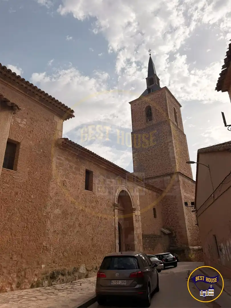 Vista exterior de Casa adosada en venta en Quintanar del Rey con Aire acondicionado, Calefacción y Amueblado