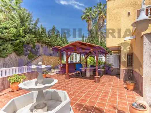 Terrace of Houses for sale in Roquetas de Mar  with Air Conditioner, Heating and Private garden