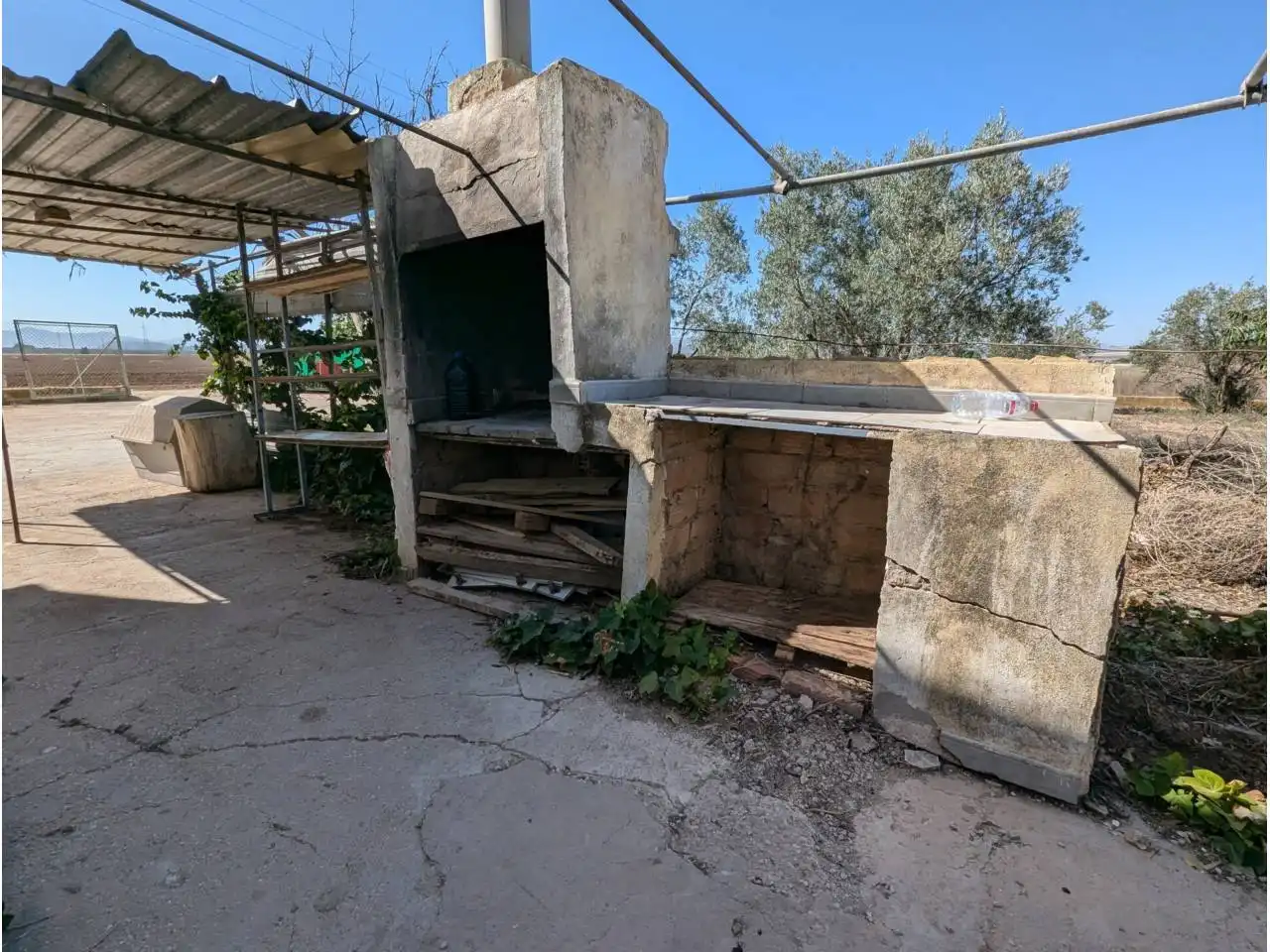 Vista exterior de Finca rústica en venta en Caudete con Jardín privado y Piscina