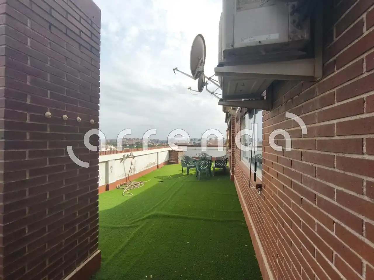 Terraza de Ático en venta en Madrid