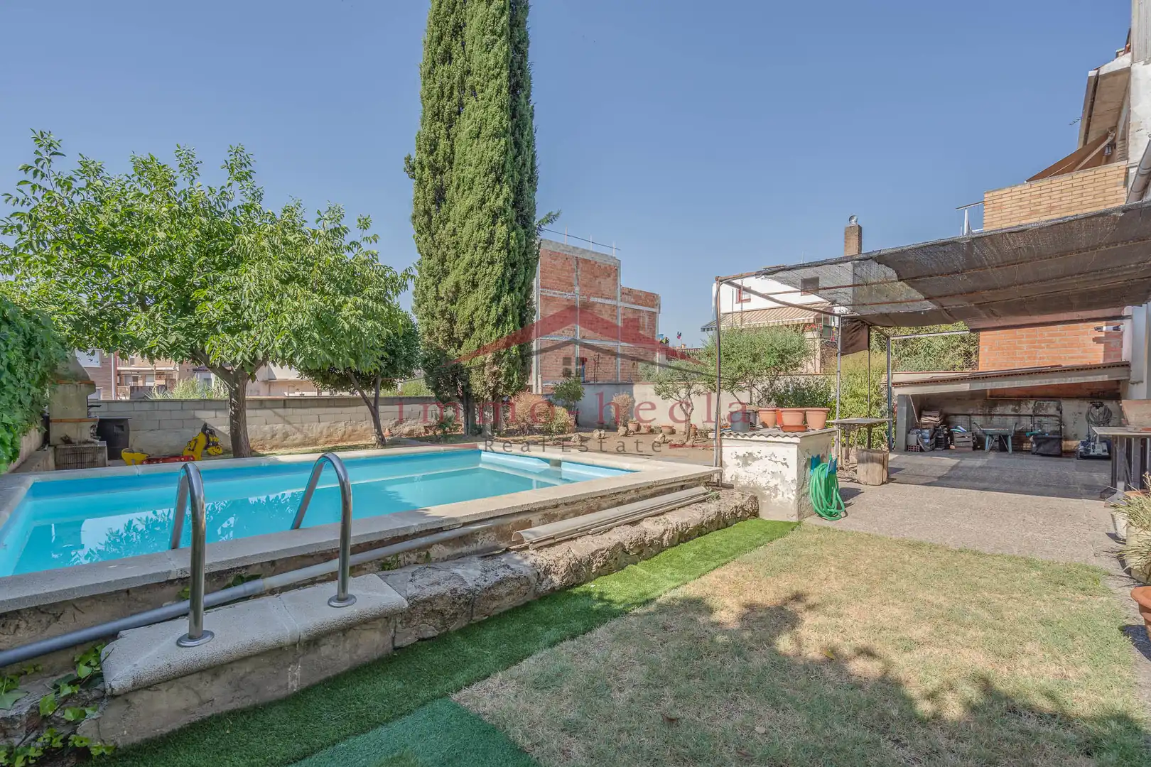 Piscina de Casa adosada en venda en Vilanova del Camí amb Calefacció, Terrassa i Piscina