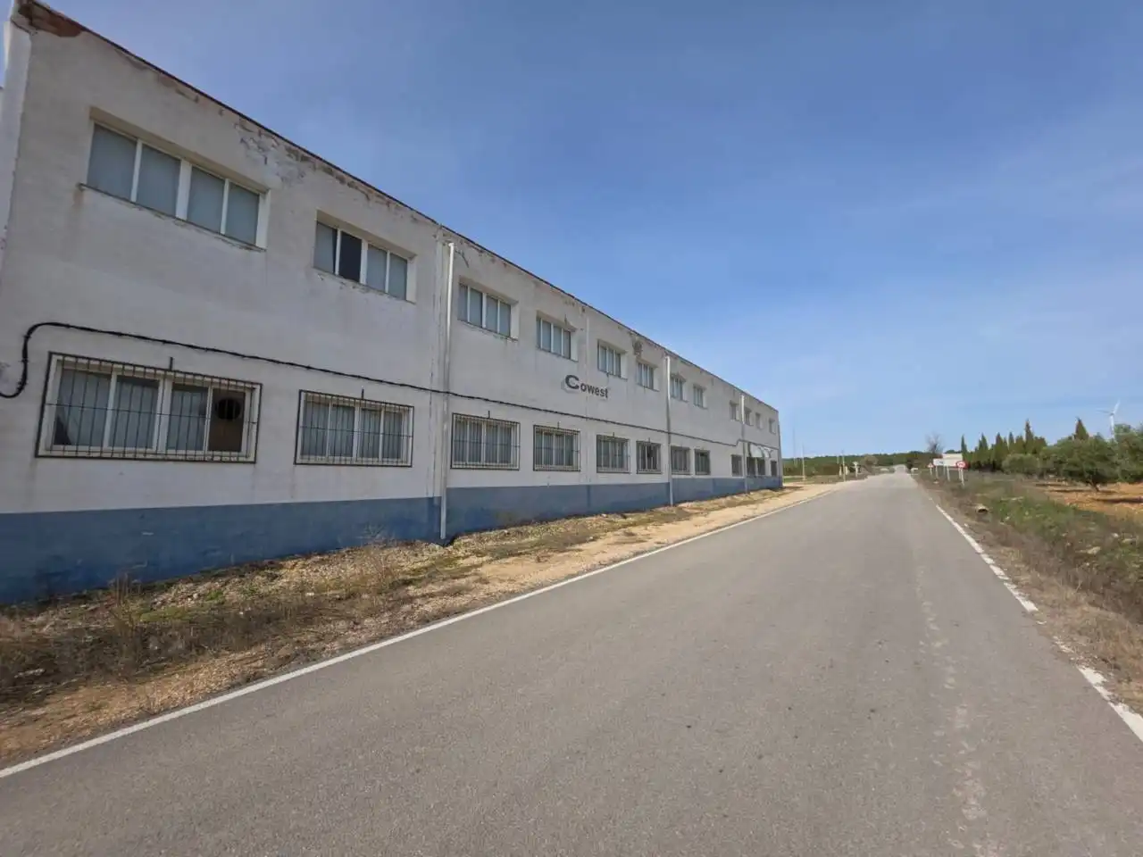 Vista exterior de Nave industrial en venta en Pozohondo