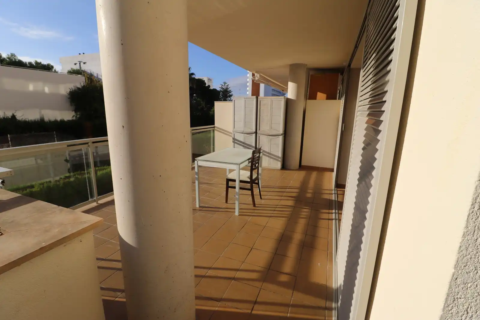 Terraza de Piso de alquiler en  Palma de Mallorca con Aire acondicionado, Parquet y Terraza