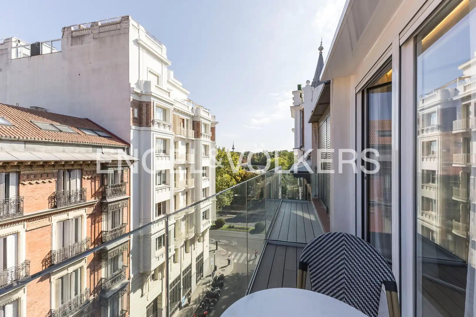 Terrasse von Wohnung zur Miete in Madrid mit Klimaanlage, Heizung und Terrasse