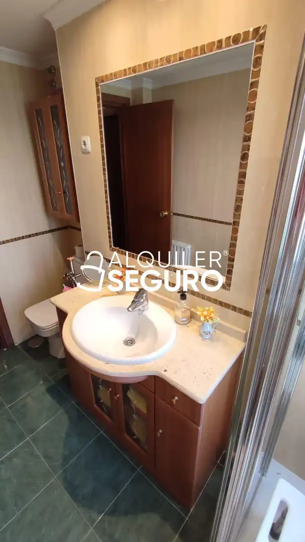Baño de Piso de alquiler en Madrid con Aire acondicionado, Calefacción y Piscina