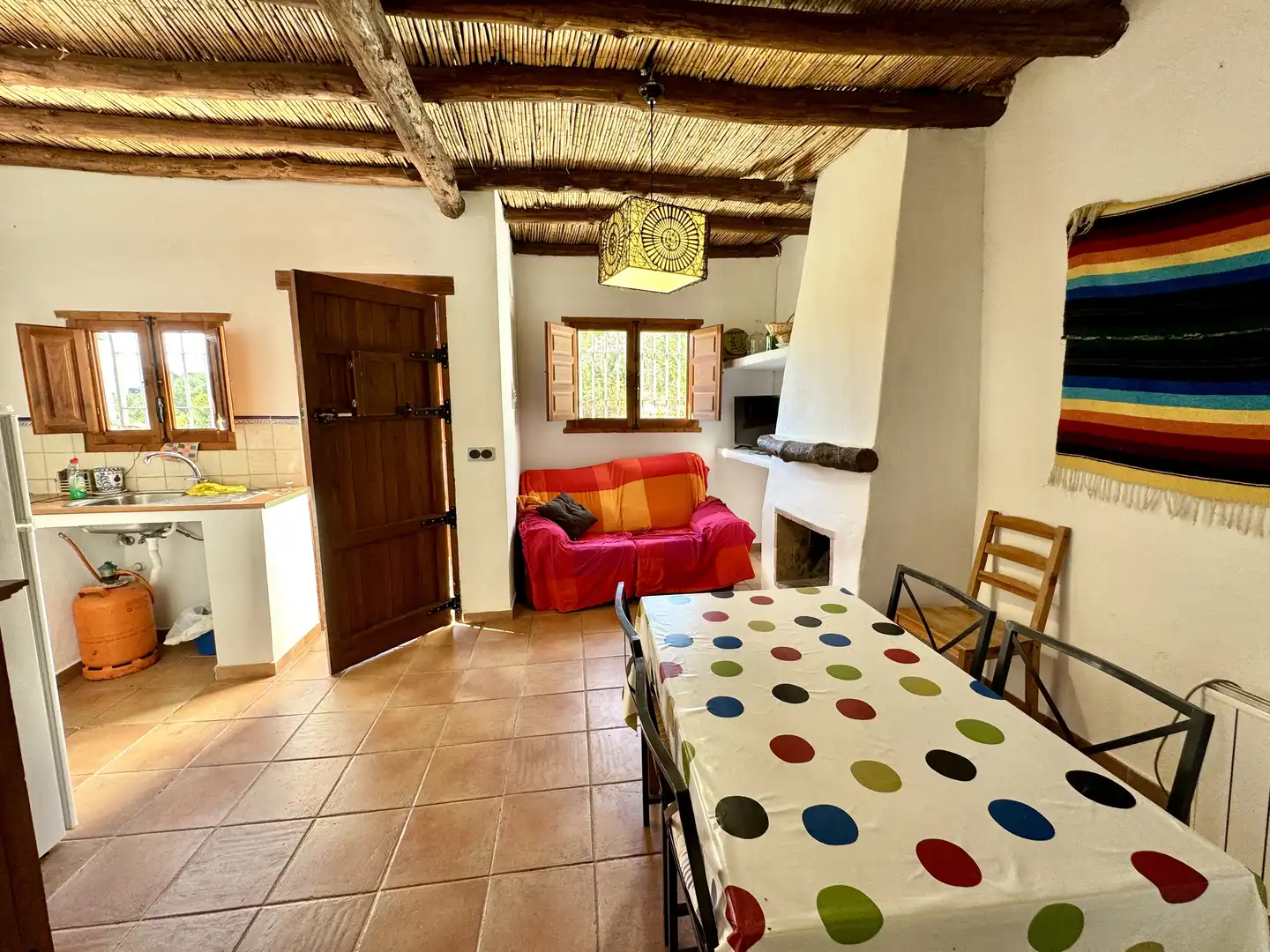 Sala de estar de Terreno en venta en Alpujarra de la Sierra